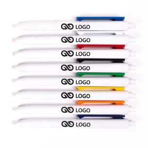 Кулькова ручка Comet White - зелена