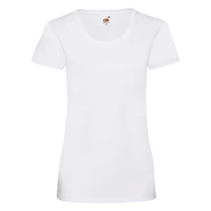 Футболка FOTL Lady-Fit Valueweight - Біла