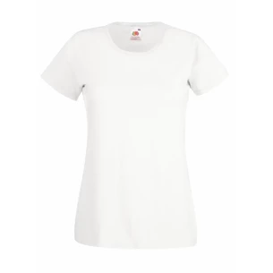 Футболка FOTL Lady-Fit Valueweight - Біла