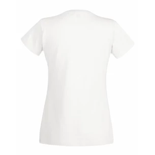 Футболка FOTL Lady-Fit Valueweight - Біла