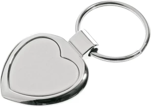 Металевий брелок Stout Heart - срібло