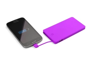 Павербанк VIVID 4000 mAh - фіолетовий