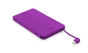 Павербанк VIVID 4000 mAh - фіолетовий