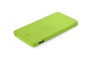Павербанк VIVID 4000 mAh - яскраво-зелений