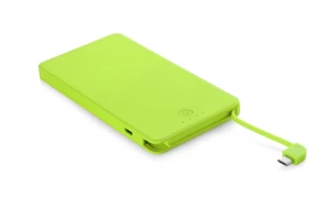 Павербанк VIVID 4000 mAh - яскраво-зелений