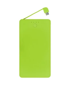 Павербанк VIVID 4000 mAh - яскраво-зелений