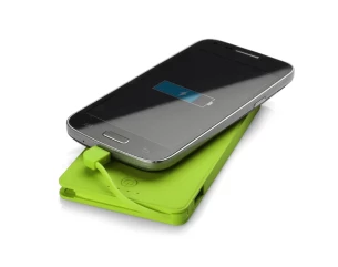 Павербанк VIVID 4000 mAh - яскраво-зелений