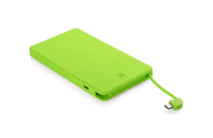 Павербанк VIVID 4000 mAh - яскраво-зелений