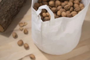 Бавовняний кошик STOR - Бежевий