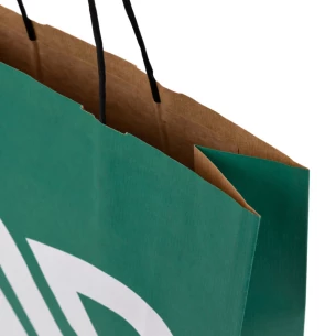 Подарунковий пакет А4 Колір пакета - зелений