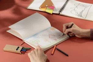 PANTO олівці пір'яні - Натуральний