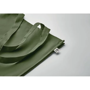 Сумка з органічної бавовни BENTE COLOUR - зелена