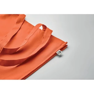 Сумка з органічної бавовни BENTE COLOUR - помаранчева