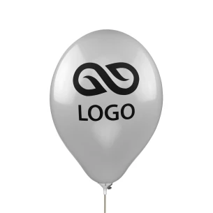 Повітряна кулька 30 см - сіра