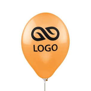 Повітряна кулька 30 см - помаранчева