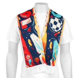 Плюшевий шарф