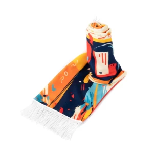 Плюшевий шарф