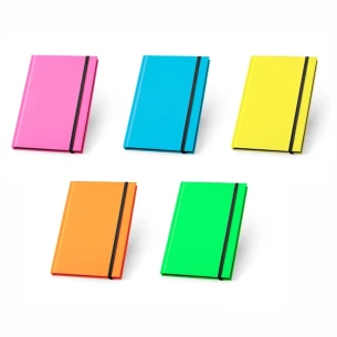 Записник Neon A5 — рожевий