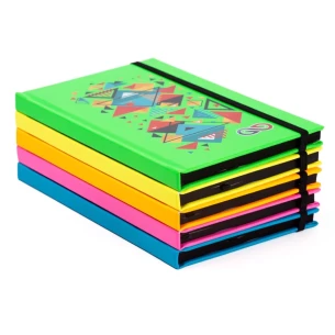 Записник Neon A5 — рожевий