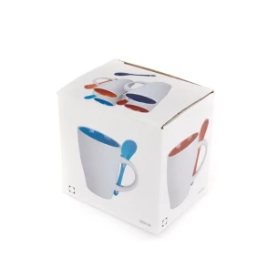 Кружка з ложкою - Ложка - жовта