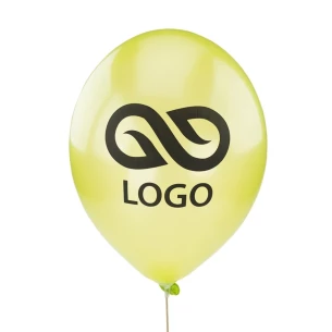 Металізована повітряна куля 30 см - Червона