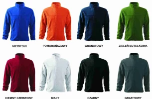 Чоловічий фліс - помаранчевий