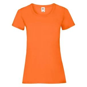 Футболка FOTL Lady-Fit ValueWeight - помаранчева