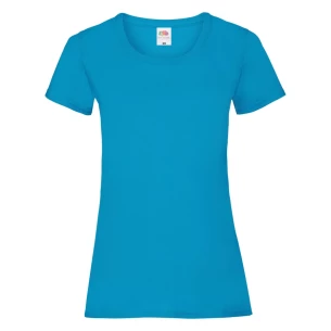 Футболка FOTL Lady-Fit ValueWeight - світло-блакитна