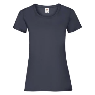Футболка FOTL Lady-Fit ValueWeight - темно-синій