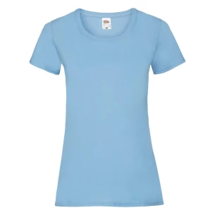 Футболка FOTL Lady-Fit ValueWeight - синя