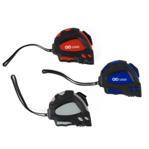 Рулетка рулонна 5м - червона