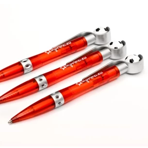 Кулькова ручка - червона